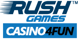 Free Slots, Blackjack & Live Dealer Games @ Casino4Fun by Rush Games | RushGames.com main logo